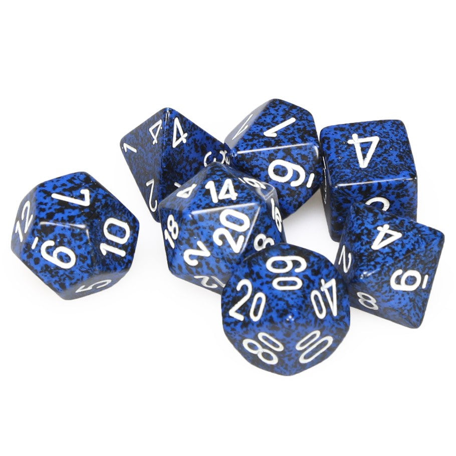 Speckled Stealth 7pc Dice Set