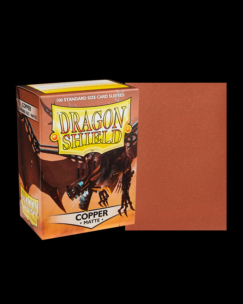 Dragon Shield Sleeves Matte Copper 100ct