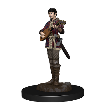 D&D Premium Half Elf Bard Male Miniature