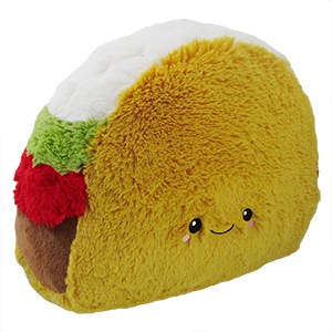 Squishable Snackers Taco 5" Plush