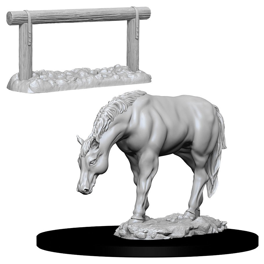 WizKids Deep Cuts Horse & Hitch