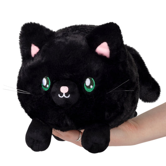 Squishable Mini Black Kitty 7" Plush