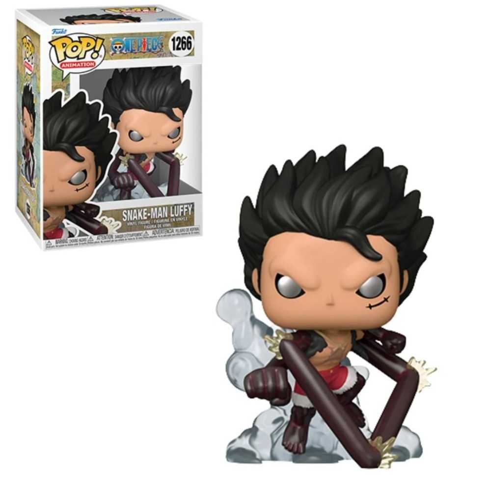 Pop Animation One Piece Snake Man Luffy Figure