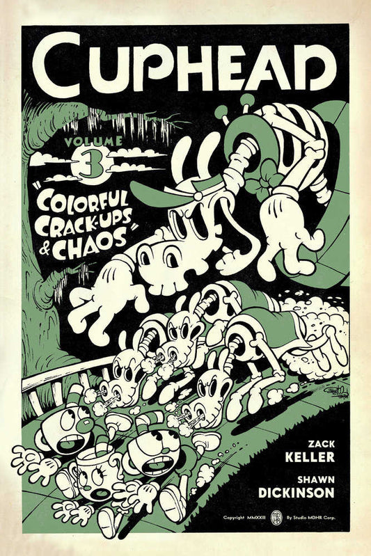 Cuphead Volume 03 Colorful Crackups & Chaos