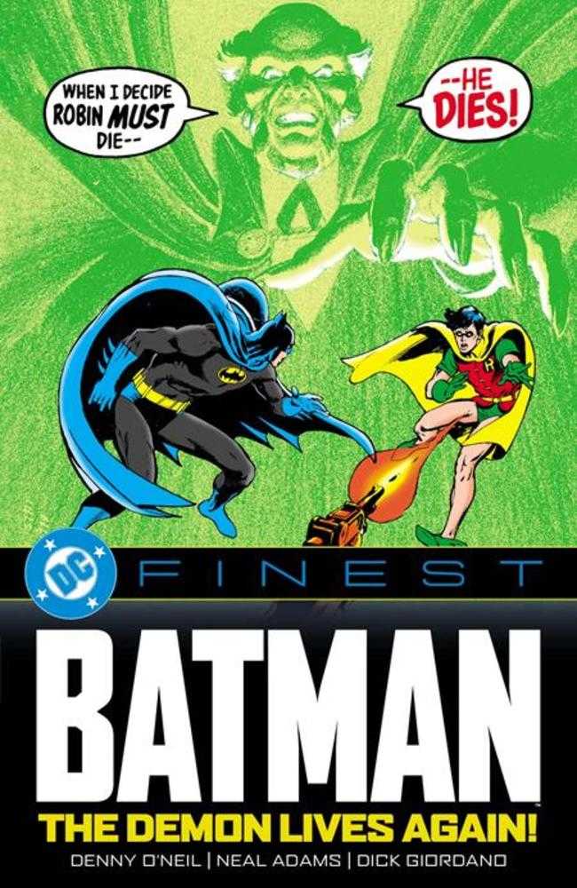 DC Finest Batman the Demon Lives Again