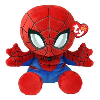 Spider-Man Ty 7.5" Floppy Plush