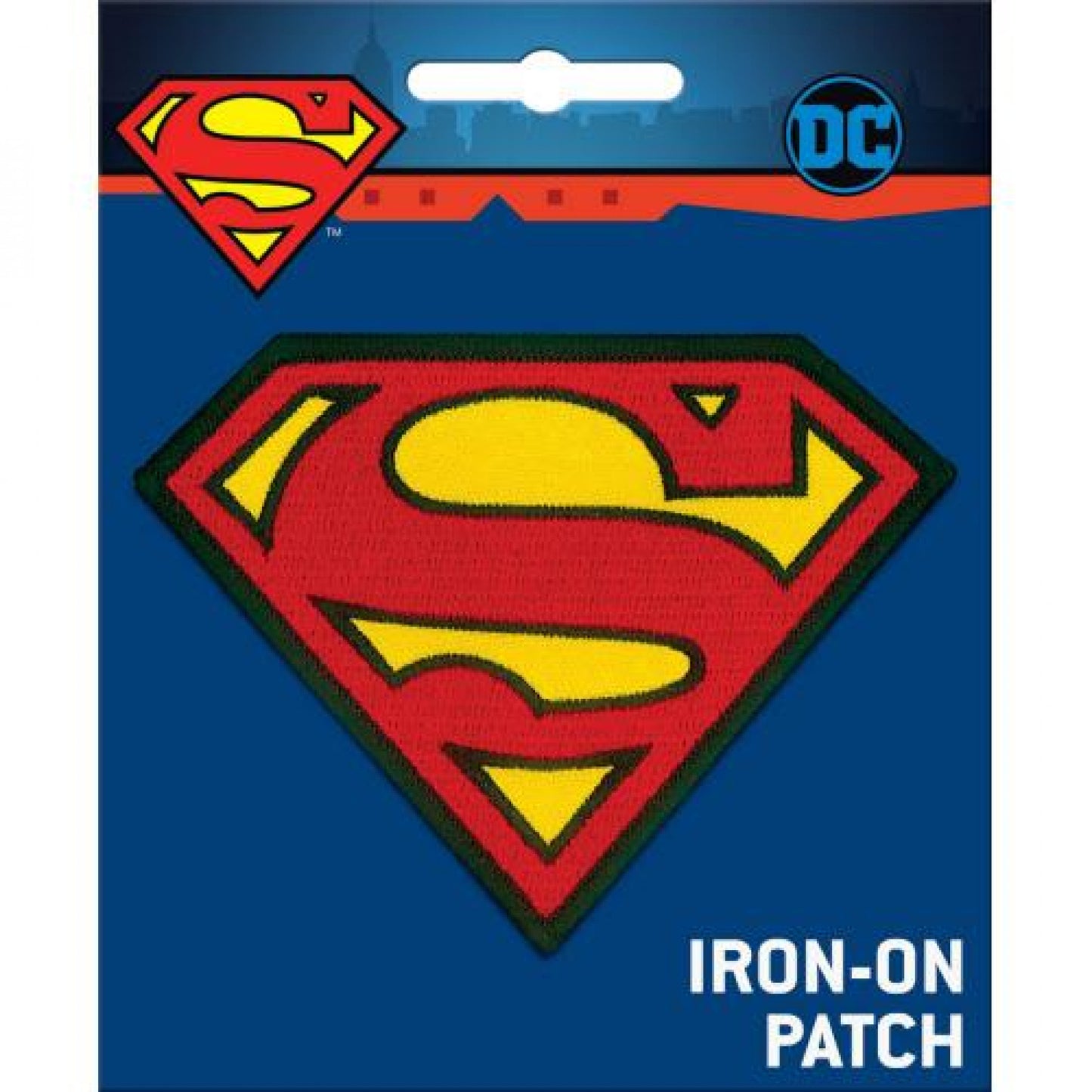 Superman Logo Iron-On Patch