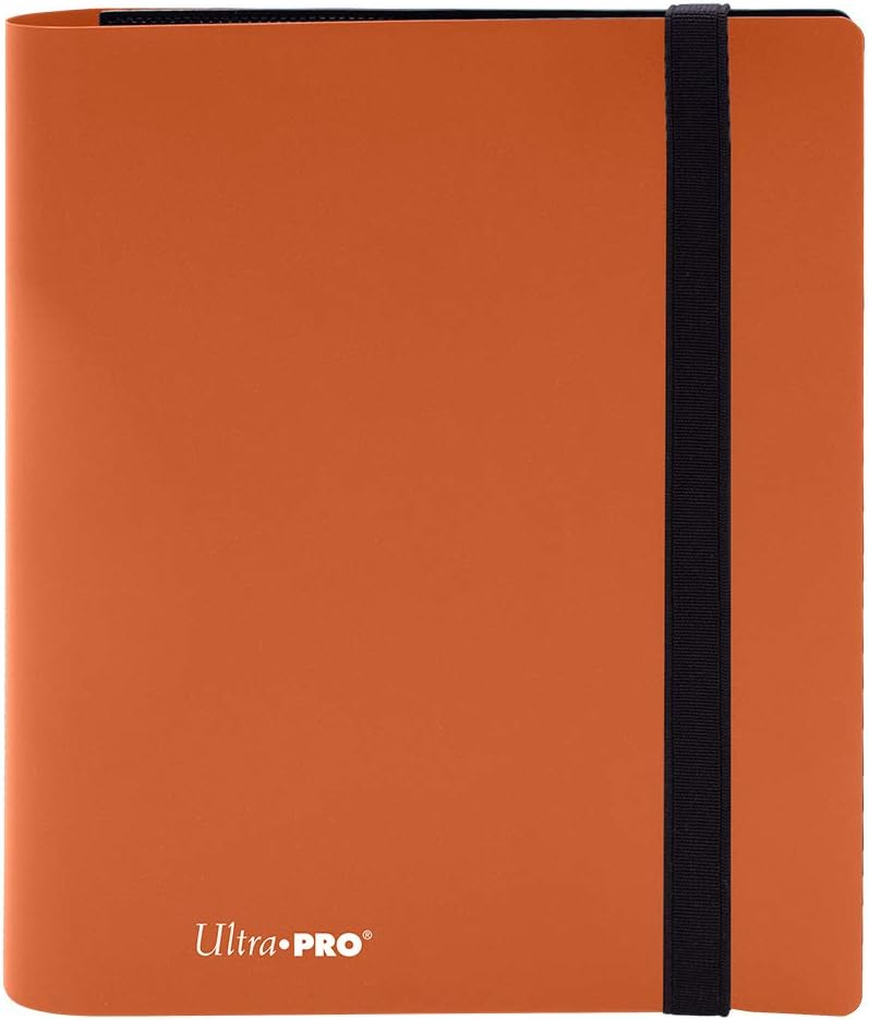 Eclipse 4-Pocket Pumpkin Orange Pro-Binder