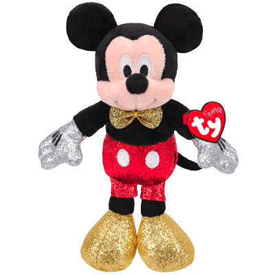 Mickey Mouse Ty Super Sparkle 6"