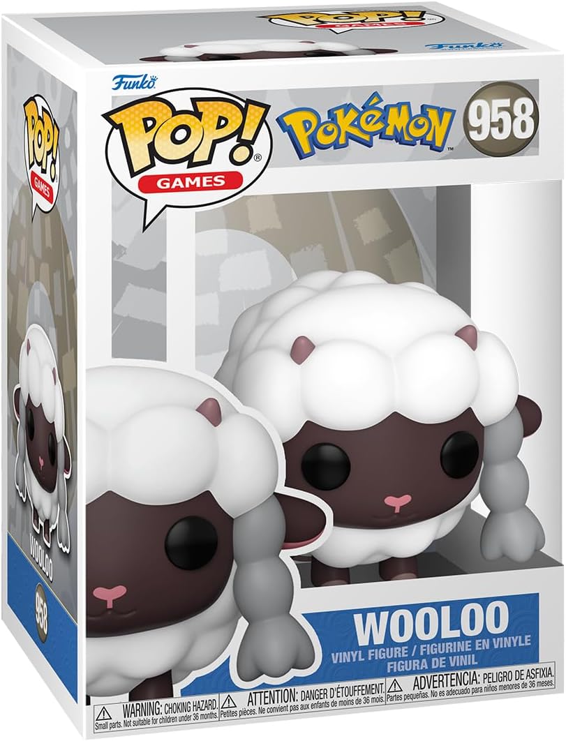 Pop Games Pokémon Wooloo Vinyl Figure