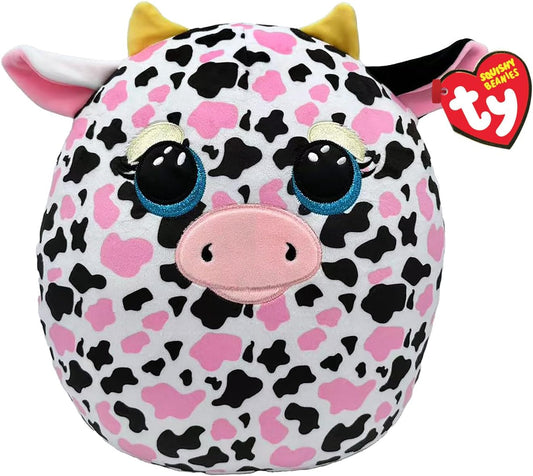 Ty Milkshake Cow 10" Squish-a-Boo