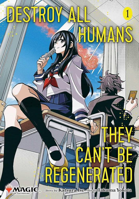 Destroy All Humans Cant Be Regenerated Magic The Gathering Manga Graphic Novel Volume 02 (