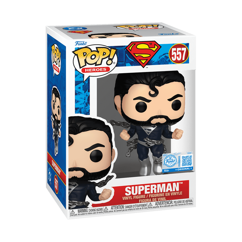 Pop DC Superman Black Suit