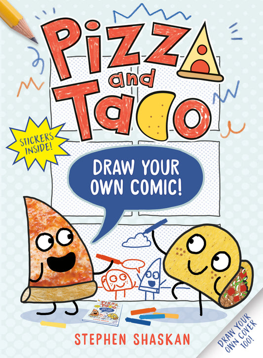 Pizza and Taco Draw Your Own Comic!