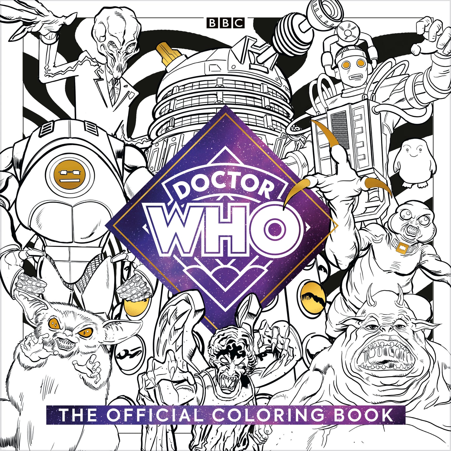 Official Doctor Who Colouring Book