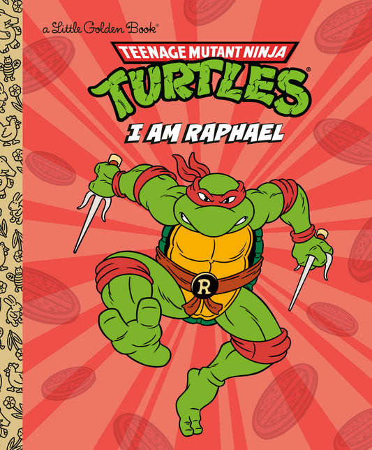 Little Golden Book TMNT I Am Raphael