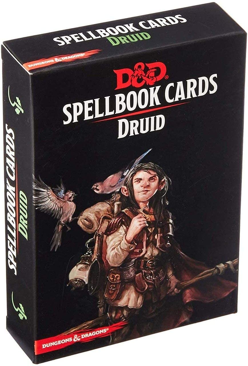 D&D Spellbook Cards Druid 2nd Ed