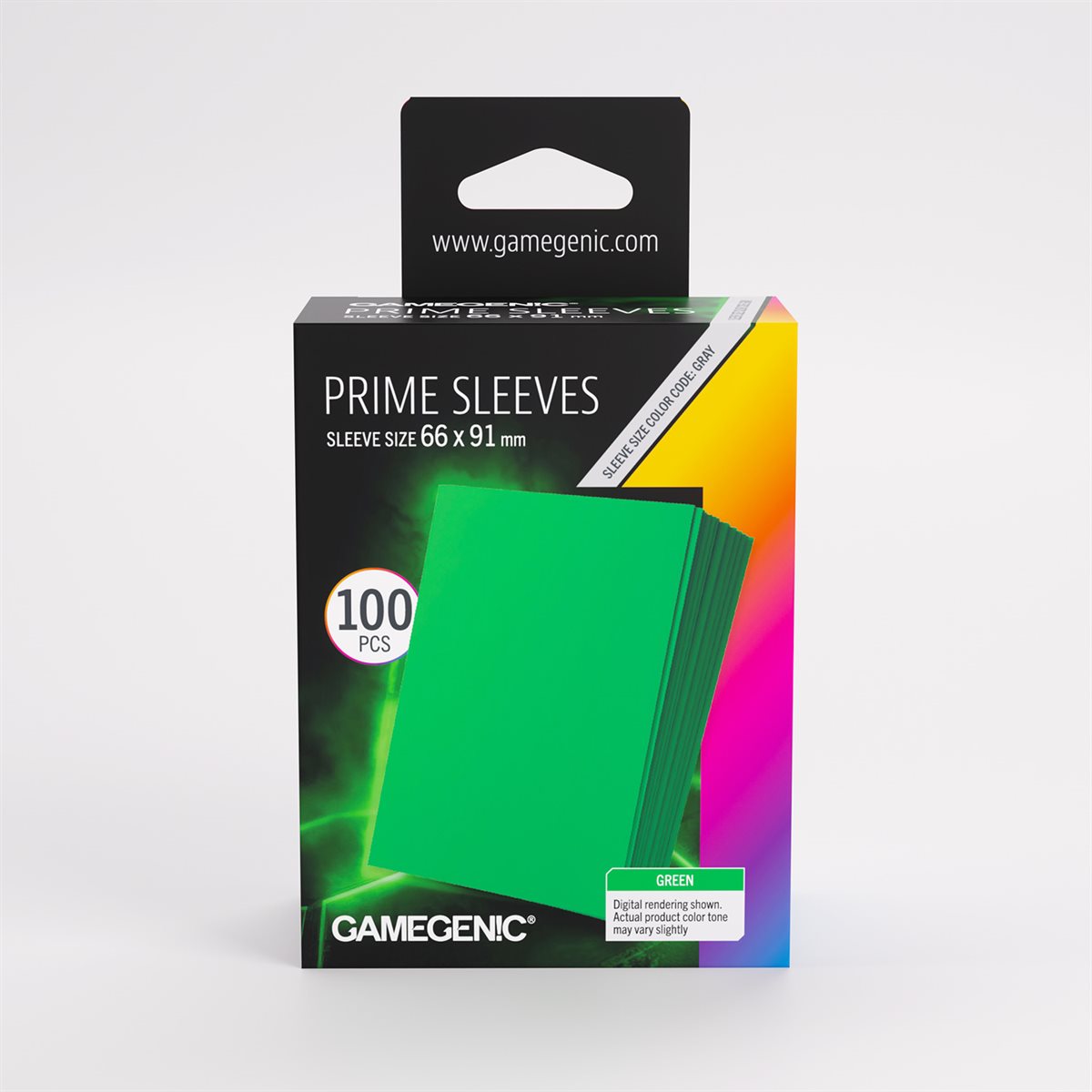 Gamegenic Prime Green Sleeves 100ct