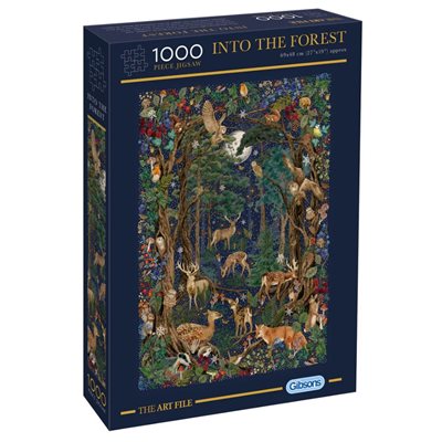 Art File Collection: Into the Forest 1000pc Puzzle