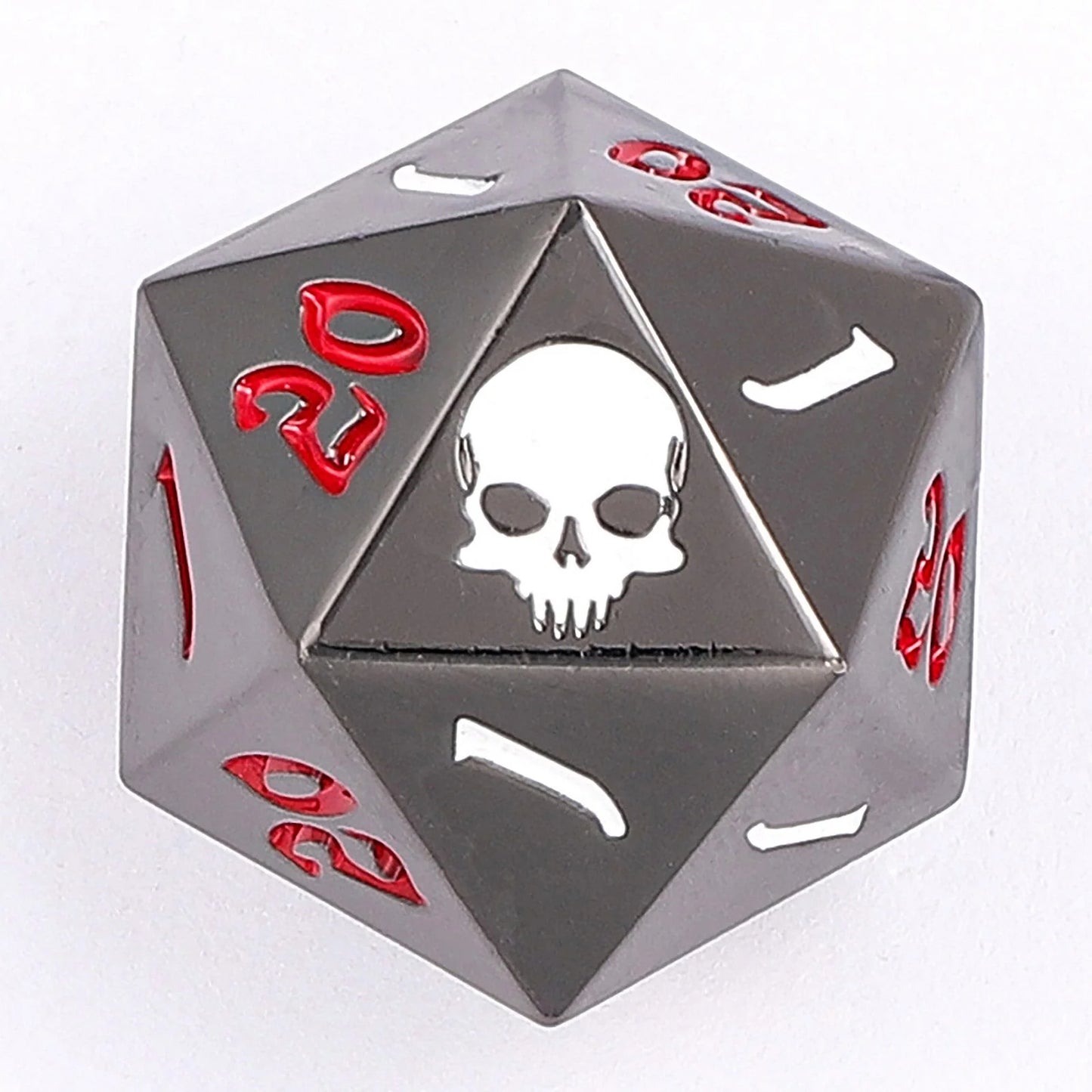 Critical Single D20 Gunmetal