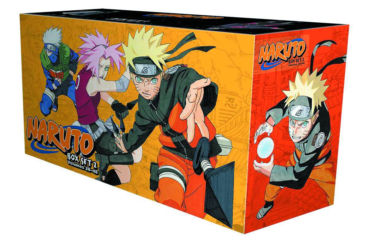 Naruto Box Set 2 Vols. 28-48