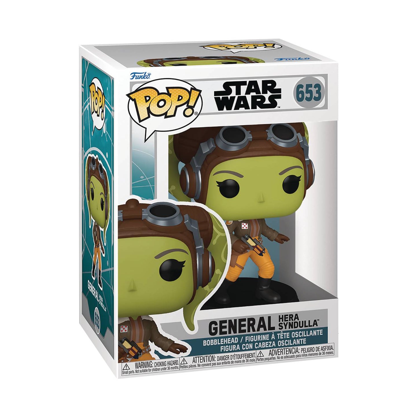 Pop Star Wars Ahsoka General Hera Syndulla Vinyl Figure