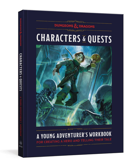 D&D Characters & Quests: A Young Adventurer's Workbook HC