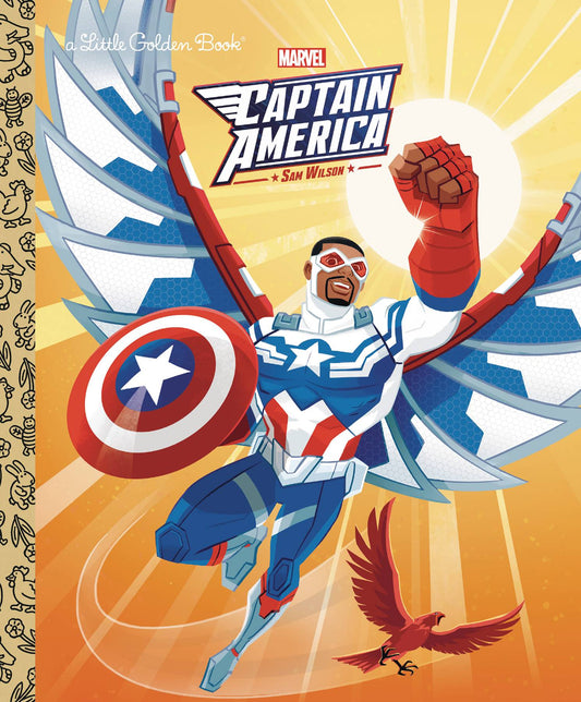 Little Golden Book Marvel Captain America Sam Wilson