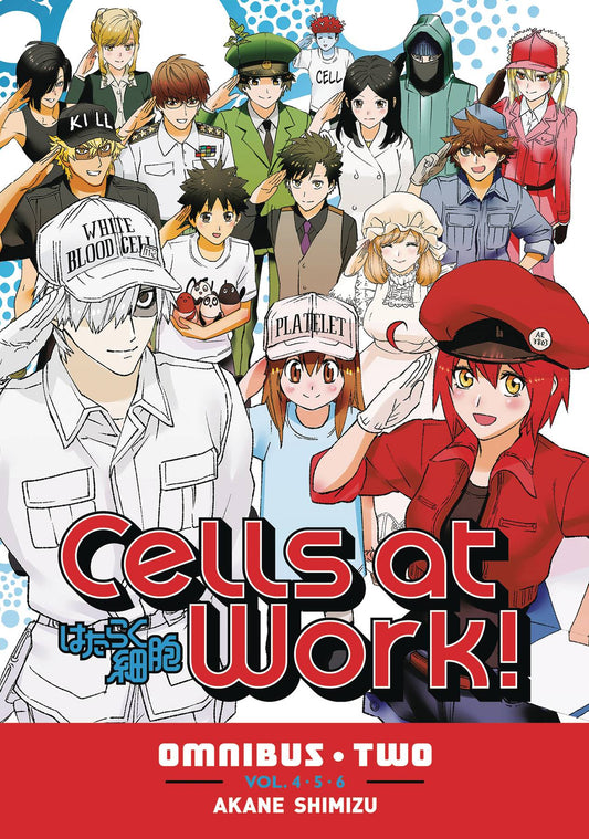 Cells At Work Omnibus Book 2 (Vol. 04-06)