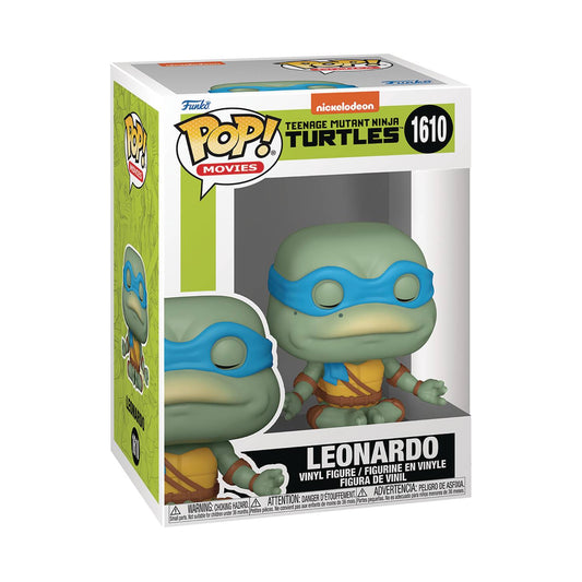 Pop Movies Teenage Mutant Ninja Turtles 1990 Leonardo Meditating Vinyl Figure