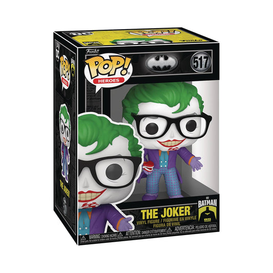 Pop Batman 85th Anniversary Joker w/Teeth Vinyl Figure