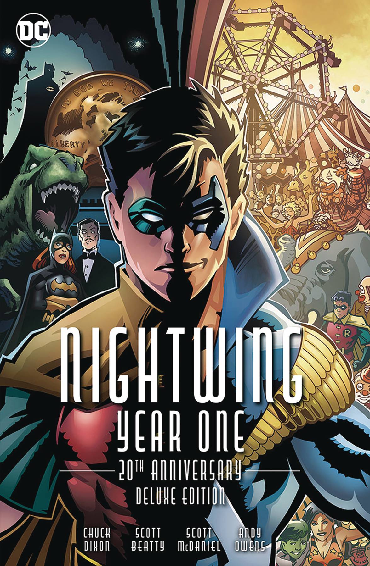 Nightwing Year One 20th Anniversary DLX Edition HC McDaniel Cover