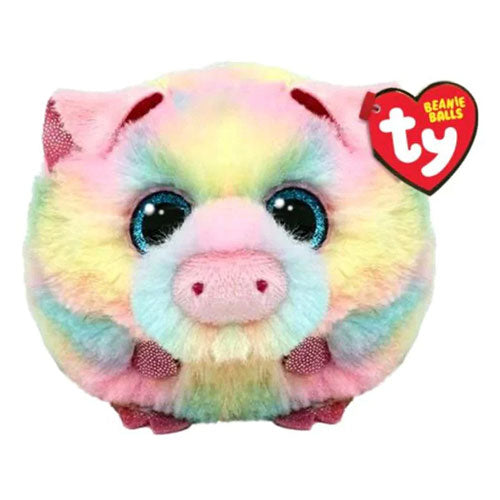 Ty Pigasso Pig Puffies 3" Beanie Balls