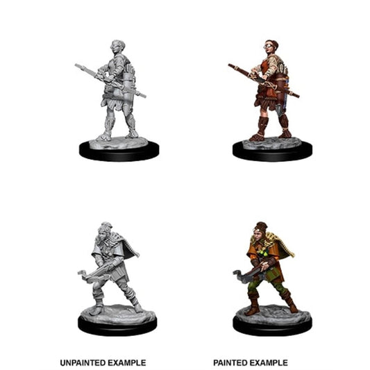 D&D Unpainted WV11 Female Human Ranger