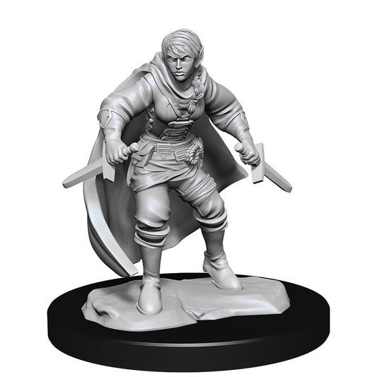 D&D Unpainted Half-Elf Female Rogue (WV14)