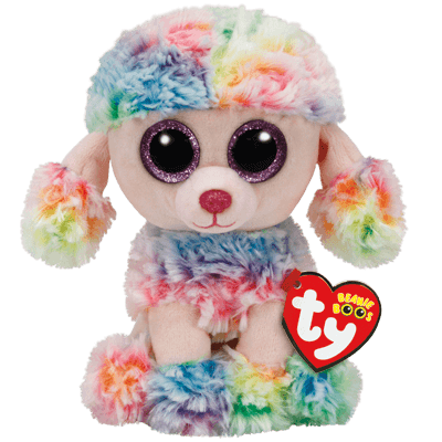 Rainbow Ty 6" Poodle