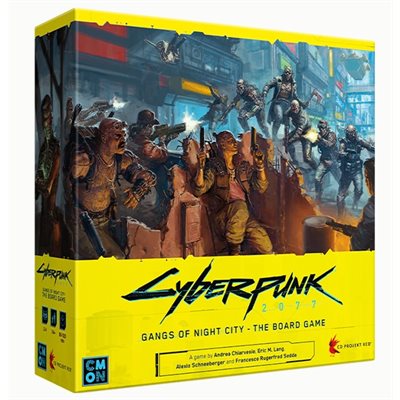 Cyberpunk 2077 Gangs of Night City The Board Game