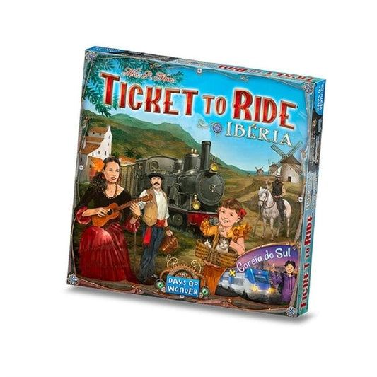 Ticket to Ride Map Collection 8 Iberia & South Korea