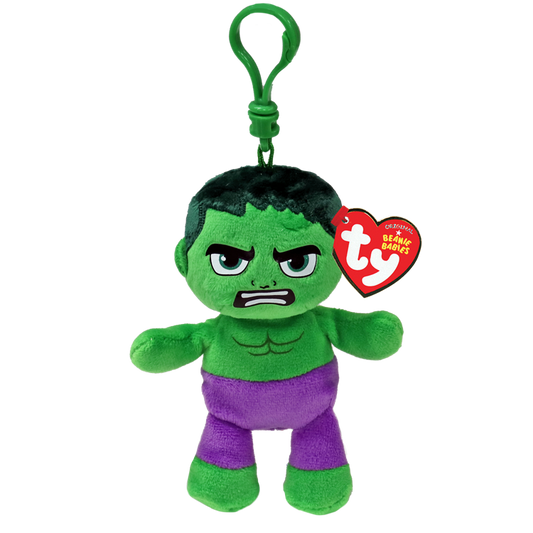 Ty Hulk Floppy 5" Beanie Boo Clip