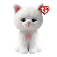 Amelia White Cat 6" Beanie Boo