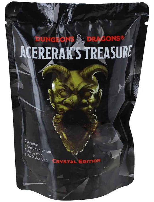 D&D Mystery Dice Set Acererak's Treasure: Crystal Edition