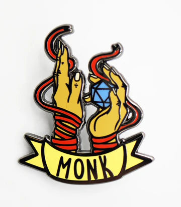 Banner Class Pin: Monk