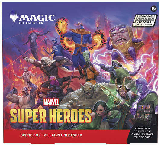 Magic Marvel Super Heroes Scene Box