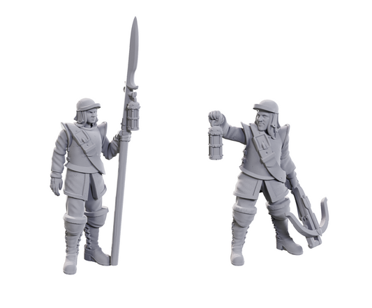 D&D Unpainted WV23 Roadwardens Male & Female