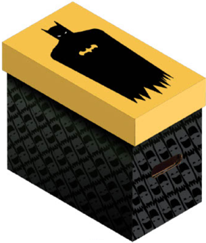 Batman Cape & Cowl Comic Box