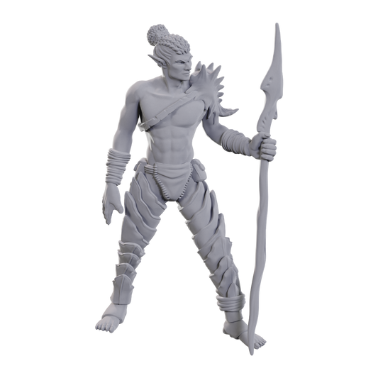 D&D Unpainted WV23 Sea Elf Leader