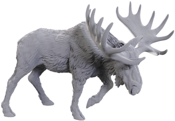 D&D Unpainted Bull Moose (WV25)