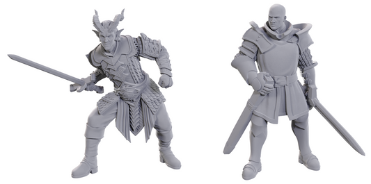 D&D Unpainted Ulder Ravengard & Zevlor (Baldur's Gate 3)
