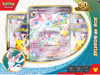 Pokemon 30th Celebration Sylveon EX/Greninja EX Box