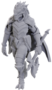 D&D Unpainted Dragonborn of Tiamat (WV25)